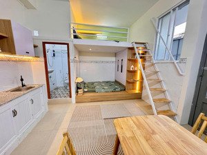 phòng đẹp hồ văn huê gác lửng rộng, nội thất sang, ở bao thích