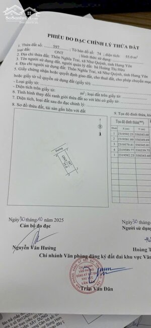 Hàng F0 mới ở Nghĩa Trai – Như Quỳnh 55M cạnh Vin OC3 đường xe 7 chỗ . Lh 0362554684