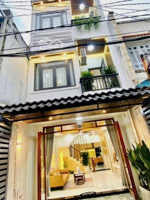 bán gấp nhà mặt tiền nguyễn xuân ôn-p2-bình thạnh,gần thcs lam sơn.giá 4tỷ800tr/81m2, cho thuê 25tr