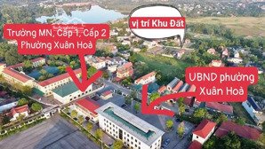 bán gấp lô đất 70 m, full thổ cư, sẵn sổ , phường xuân hòa ( tương lai thuộc hà nội) chỉ từ 750 tr