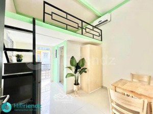 phòng trọ có gác phù hợp nhóm bạn, gia đình đủ nội thất có ban công thoáng, mặt tiền dương bá trạc