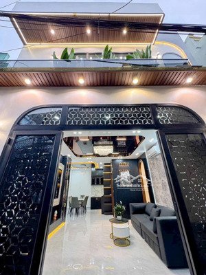 bán nhà đẹp 4,85tỷ full nội thất y hình 100% hẻm 1834 lô nhì, cách huỳnh tấn phát có 10m, tt nhà bè