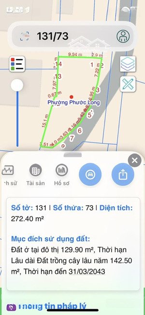 đất trung tâm đô thị phường phước long đồng nai (bình phước cũ). gần chợ, bến xe