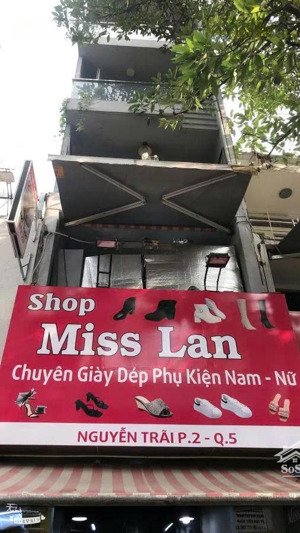 bán nhà mặt tiền nguyễn trãi 44m2 5 tầng - 34 tỷ - dòng tiền