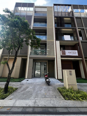 bán nhà phố - shophouse soho 1 trệt 4 lầu - 5 x 19m - giá 43 tỷ