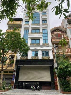 cho thuê nhà mới tinh mp hoàng quốc việt, 75m2 x 7t, thông sàn, thang máy, kinh doanh đỉnh, 39tr