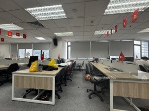 chính chủ cho thuê văn phòng full nội thất tại tòa nhà ceo phạm hùng