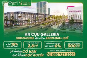  Duy nhất 2 căn ngoại giao SHOPHOUSE MẶT TIỀN VÕ NGUYÊN GIÁP ĐỐI DIỆN AEON MALL HUẾ