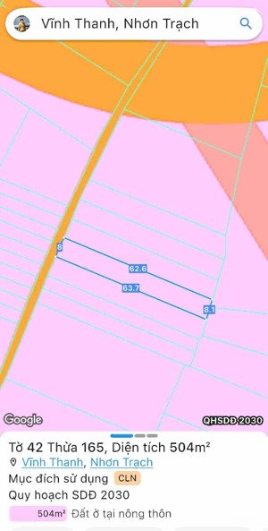 chủ gửi bán 1017m2 đất vườn đường xe hơi cách đường vành đai 3 - 180m