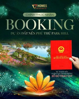 chính thức nhận booking phú thứ park hill