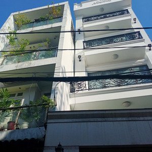 bán nhà đối diện emart phan văn trị, 44m (4x11), 6 tầng, 5 pn, sân thượng thang máy