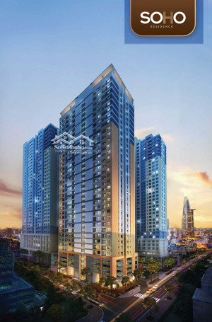 bán cc 2pn + 1wc tại soho residence, 50m2, 7 tỷ, q1, hcm - chính chủ đẹp, nhiều tiện ích