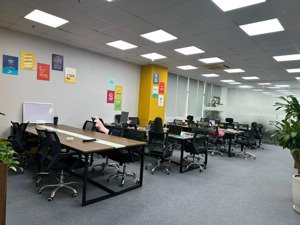 chính chủ cho thuê văn phòng tại duy tân- cg- hn. 128m2 full đồ giá 23tr/tháng. làm việc 24/7 free