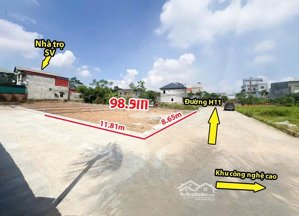 bán đất đẹp tại tân xã, 39 triệu / m2, 98.5 m2, pháp lý đầy đủ