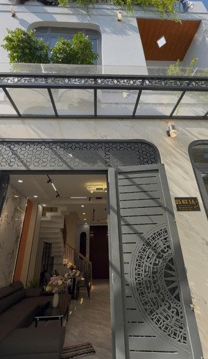 nhà xây 2025 xách vali vào ở ngay bùi quang là gò vấp