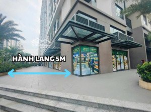 cho thuê shop khối đế 2 tầng thông sẵn 6000 cư dân hiện hữu, hành lang rộng 5m, vỉa hè 6m