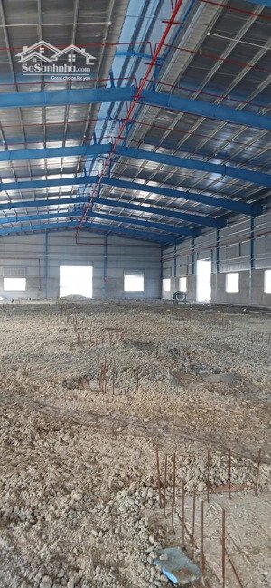 cho thuê nhà xưởng mới xây kcn vĩnh lộc 2 bến lức long an gần các kcn lân cận, diện tích 2128m2