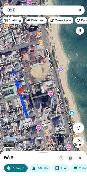 chính chủ gửi bán cặp đỗ bí ngang 9m - cách biển mỹ khê chỉ 100m