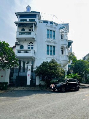 rẻ nhất! bán nhà góc 2 mặt tiền ngay nguyễn thị định, an phú - dt 8x25m - hầm 4 tầng - giá 33 tỷ tl