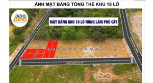 bán lô đất tái định cư vai réo phú cát gần khu cnc hòa lạc giá chỉ 45tr/m2