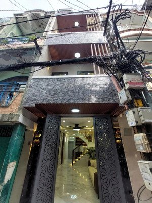 nhỉnh 5 đồng - hxh 5m - nhà mới 4pn, 3.1x9 a4 - võ trường toản, p.chợ lớn