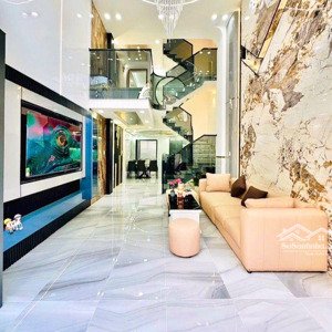 nhà xây mới 4 lầu, hxh, 4x14m, nhiều phòng ngủ, hẻm an ninh tuyệt đối, chỉ 7.x tỷ