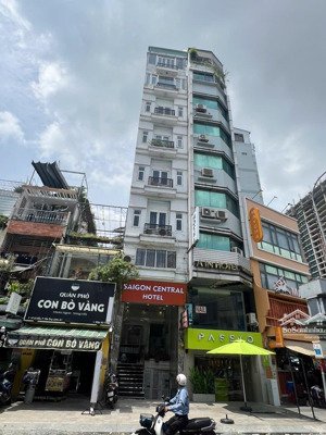 khách sạn - siêu vị trí mt đề thám, quận 1, dt 4x20m, hầm 7 tầng, hđt 150tr/ tháng, 39 tỷ