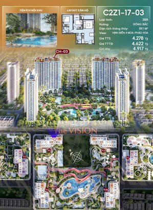 chỉ với 4,2 tỷ, sở hữu ngay căn 2pn tại pk the vision - masteri era landmark