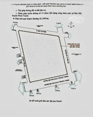 m&a dự án khu dân cư 16.1ha phú hội, nhơn trạch, đồng nai