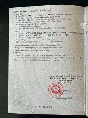 bán hai lô đất tân thới hiệp giá trị tiềm năng lớn, khai thác cực tốt