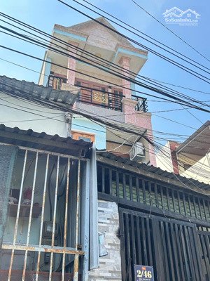 bán nhà 2 tầng hxh 124m2(5.1x24) chỉ 4,2 tỷ tl- kp thắng lợi 2, dĩ an bình dương , 4 pn, shr