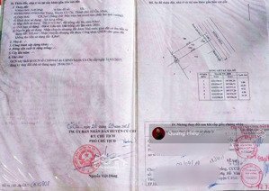 bán lô đất 128m2 thổ cư đ.nguyễn thị lắng xã tân phú trung củ chi , giá 1,3 tỷ , sổ hồng riêng