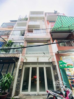 bán nhà vị trí siêu đẹp hxh an dương vương q5 | 4 x 10 - 5 tầng | 9,9 tỷ