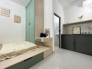căn hộ studio full nội thất ngay dương quảng hàm - gần đh văn lang, công nghiệp, cđ việt mỹ