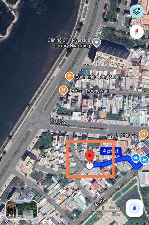 152m2 - 5,7 tỷ - mặt đường rộng 6m - ngang 5m phường nam tttp nha trang phù hợp xây că hộ cho thuê