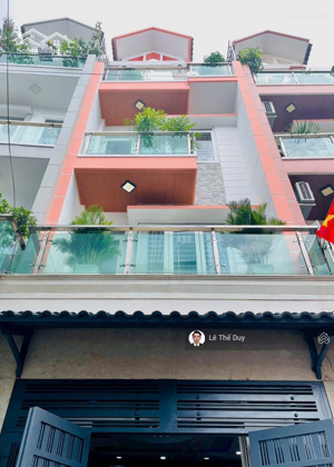 nhà phố 4 tầng khu nhà đồng bộ gần công viên làng hoa phạm văn chiêu p. thông tây hội mới hướng tây