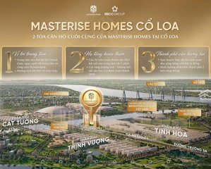 mảnh ghép cuối cùng của masterise homes tại đại đô thị vinhomes cổ loa sắp ra mắt
