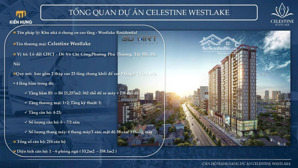 căn 3pn tầng 16 giá 18,2 tỷ 118,2m2 chung cư celestine westlake tây hồ, hà nội l/h: pkd