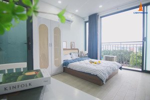 căn hộ studio ban công đầy đủ nội thất gần cv văn hóa gò vấp