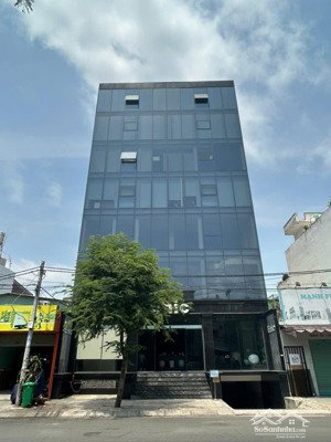 cho thuê nguyên tòa đường trương công định, phường 14. dt: 12x25m. hầm - 6 tầng cao. pccc