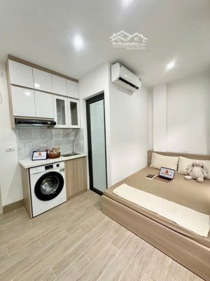 bán toà chung cư mini dòng tiền nguyễn trãi, 51m2*6t, mt 5m, 11 pkk, 2 thoáng trước sau.