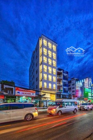 bán nhà xây chdv ngang 7m nguyễn thị minh khai. dòng tiền dự kiến ~500triệu/tháng . giá 46 tỷ