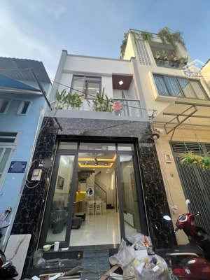 bán nhà 1 trệt 1 lầu 2, 4x10m2 đường số 4, hẻm 4m thông. shr giá 4.55 tỷ tl