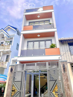 bán nhà mới xây phạm thế hiển quận 8 thiết kế hiện đại, xe hơi vào tận cửa