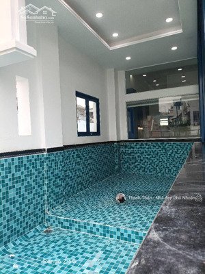 nhà mặt tiền trần hữu trang, p11, phú nhuận, 4 tầng, hầm để xe, thang máy, hồ bơi riêng, 5pn. 17ty8
