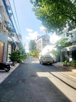 mặt tiền cư xá phú lâm a gần kinh dương vương [ 4 x 19 ] đường nhựa 10m _ khu vực xây cao tầng.