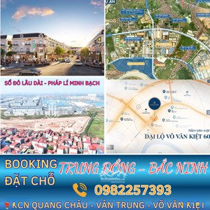 cơ hội đầu tư lõi 3 kcn quang châu - vân trung