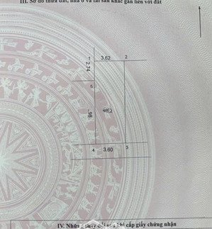 bán đất tại xã văn bình, thường tín, hà nội, giá siêu hời 3,75 tỷ, 46,2 m2