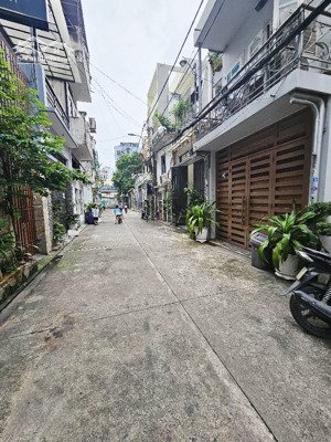 ngộp giảm mạnh còn 78tr/m2 nhà c4 hẻm xe hơi thông quay đầu - nở hậu 103m2 xây cao tầng dân trí cao