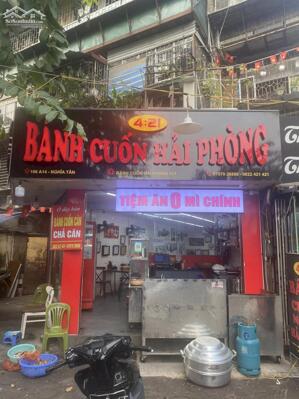 CHÍNH CHỦ SANG NHƯỢNG TIỆM BÁNH CUỐN HẢI PHÒNG – PHƯỜNG NGHĨA TÂN, QUẬN CẦU GIẤY, HÀ NỘI